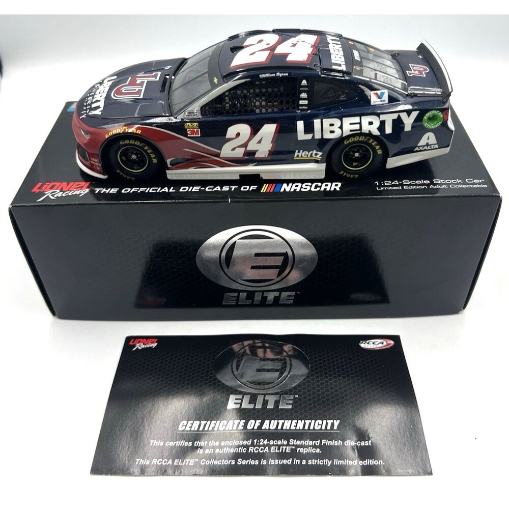 William Byron 2019 Liberty University 1:24 ELITE Diecast Chevy Camaro ZL1 1 /169